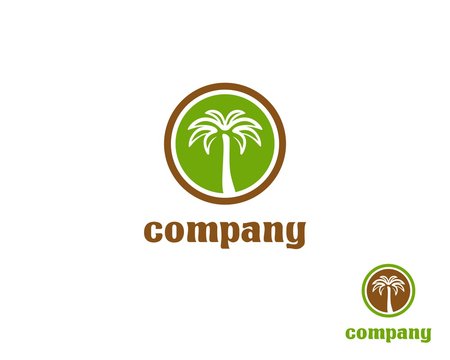 Eco Oasis Logo Template