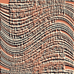 Abstract grunge vector background. Color raster squared  composition of irregular wavy  graphic elements.