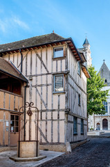 Fototapeta premium Centre ville de Troyes