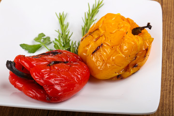 Grilled Bell Peppers