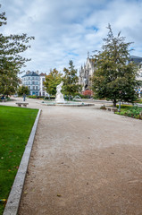 Fototapeta na wymiar Parc de la Libération à Troyes