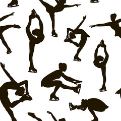 Figure skating set pattern © egorka87