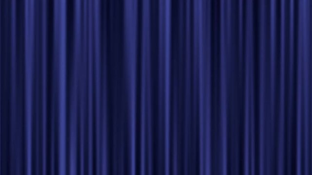 Background lighting effect of a light shining on a closed velvet curtain such as used in a cinema
