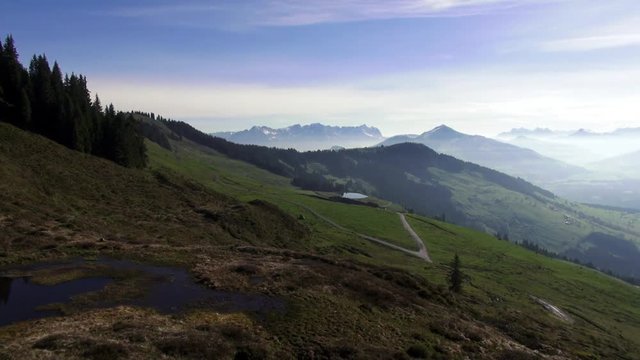 Blick zum Kitzb&uuml;heler Horn