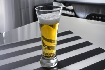 Glass of beer