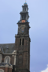 Fototapeta na wymiar Amsterdam - Westerkerk