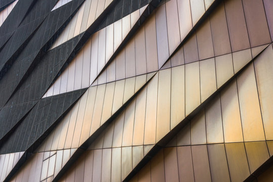 Close-Up Of Modern Office Buildings,Shanghai,China.