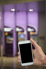 Smart phone to do business.