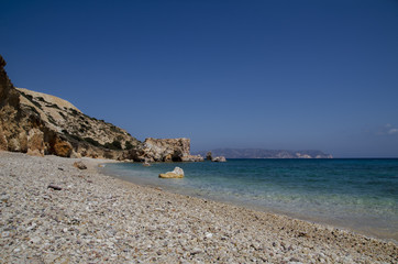 background beach with stones
