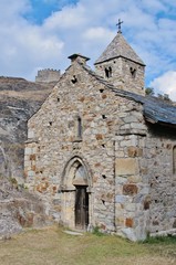 Fototapeta na wymiar Allerheiligenkapelle, Sion, Sitten, Wallis