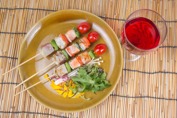 Three Flavored Fish Barbeque