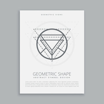 geometric lineart shapes