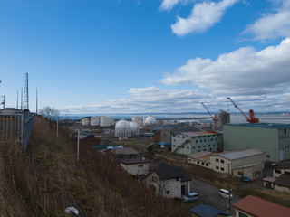 Fototapeta premium 釧路の町並み