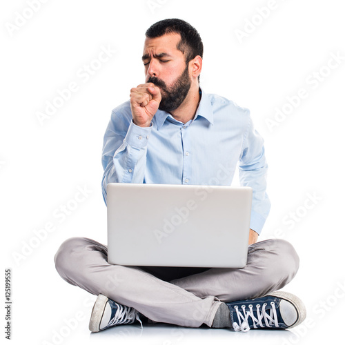 coughing a lot quot with laptop coughing a lot quot stock photo and royalty free images on fotolia coughing a lot quot with laptop coughing a lot quot stock photo and royalty free images on fotolia