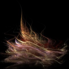 Dunkler fantasievoller Hintergrund