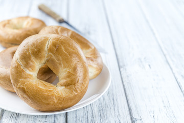 Bagel (selective focus)