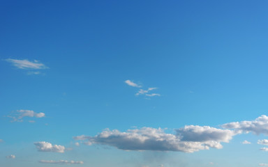Beautiful blue sky