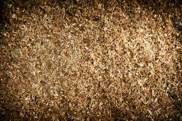 sawdust as background