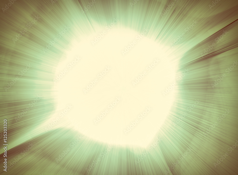 Aufkleber abstract retro background with power burst