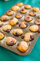 Cupcakes im Backblech