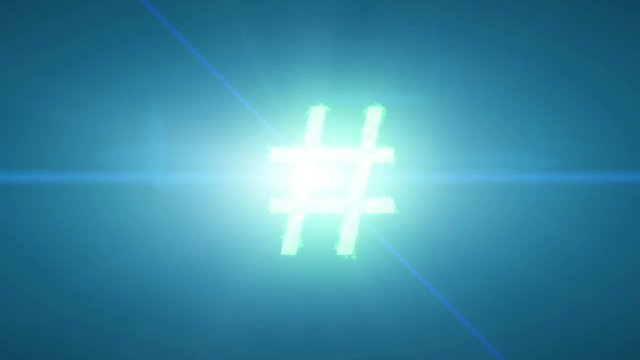 Hash tag hashtag explode social media network post label pound 4k