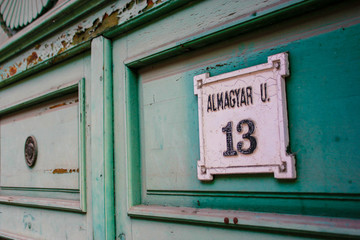 Old  colourful door