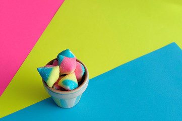 Candy in small container