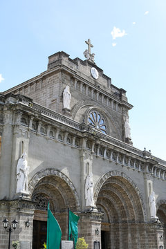 Manila Cathedral in Intramuros, Philippines