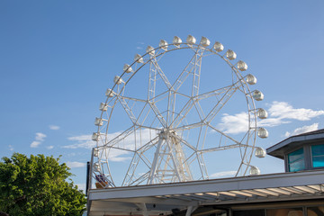 Ferris wheel at the Mall of Asia, in Pasay, Metro Manila, Philippines