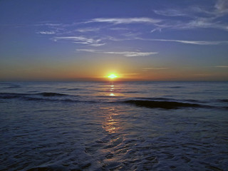 Ft Lauderdale Sunrise Over the Atlantic Ocean