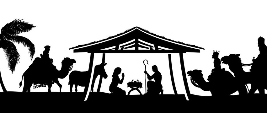 Nativity Christmas Scene