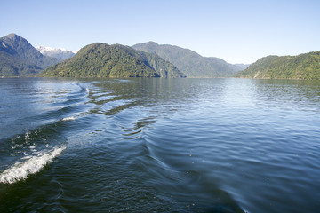 Inside Passage Of The Chilean Fjords