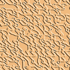 Abstract grunge vector background. Color raster composition of irregular overlapping graphic elements.