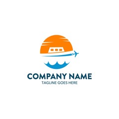 Travel And Hotel Logo Template
