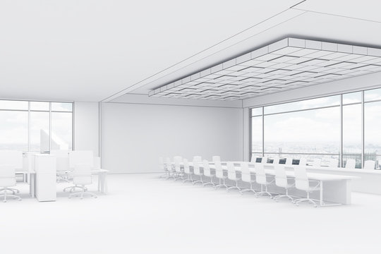 Board room and computer tables