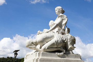 The "Mother Philippines" statue at the Rizal Park