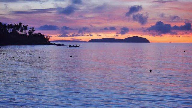 Sunrise in Thailand