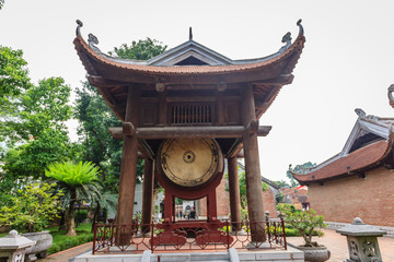 The Temple of Literature (Van Mieu Quoc Tu Giam) in Hanoi, Vietnam