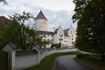 Fototapeta na wymiar Schloss Kronwinkl bei Landshut