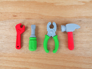 Carpenter tools made from rubber 
