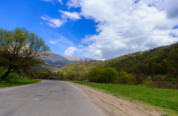 Beautiful spring landscape, Armenia