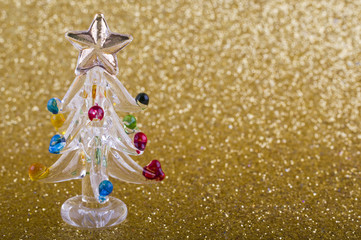 Albero di Natale in vetro