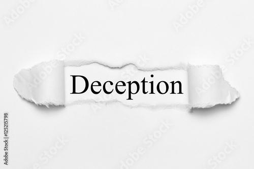 Essay on deception