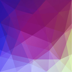 Abstract colorful triangles pattern geometric background - eps10 vector