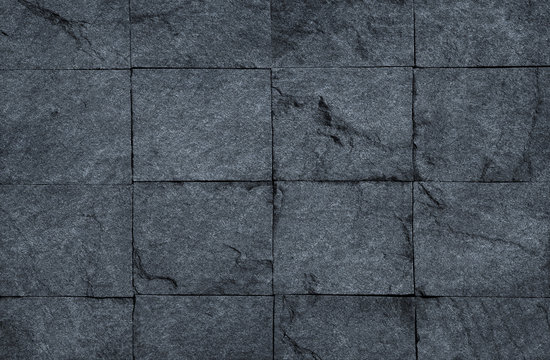 black slate background or texture wall background