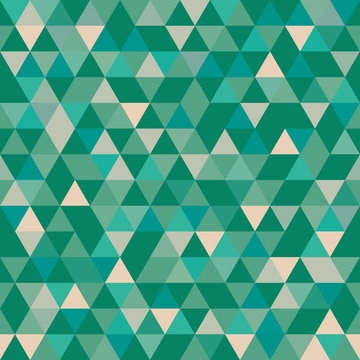 Retro pattern of geometric shapes