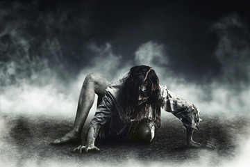Obraz premium Witch zombie