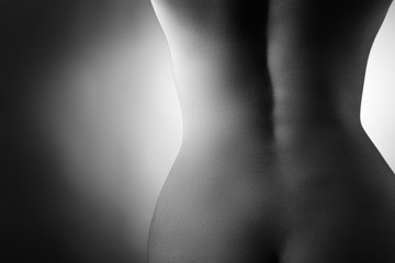 nude woman's body