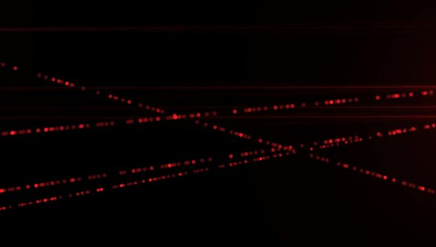 Laser Security System Effect