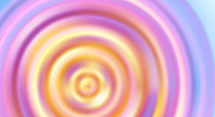 High vibrations. Rippled background with pulsate concentric circles